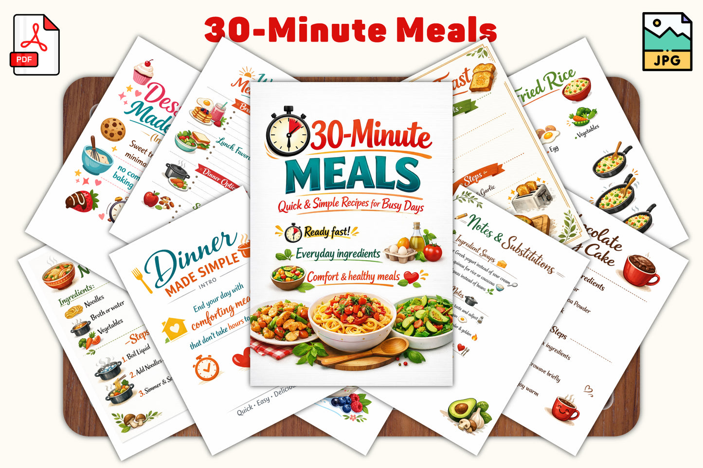 30-Minute Healthy & Easy Meals