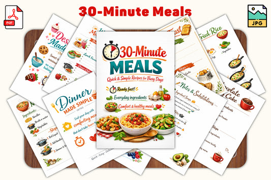 30-Minute Healthy & Easy Meals